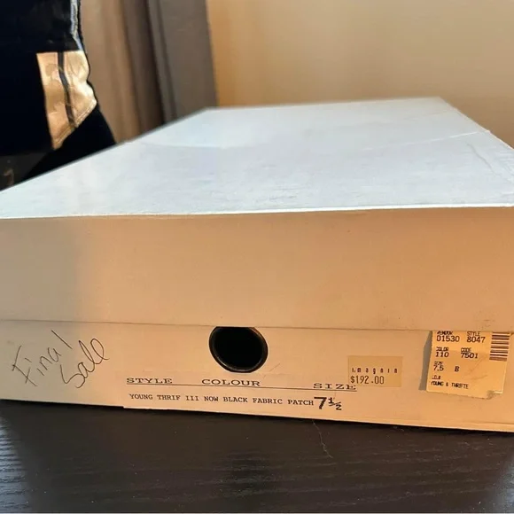 🖤RARE GOTH DREAMS Vintage 80s90s Knee High Velvet Tapestry Patchwork Boots🖤 - Picture 9 of 16